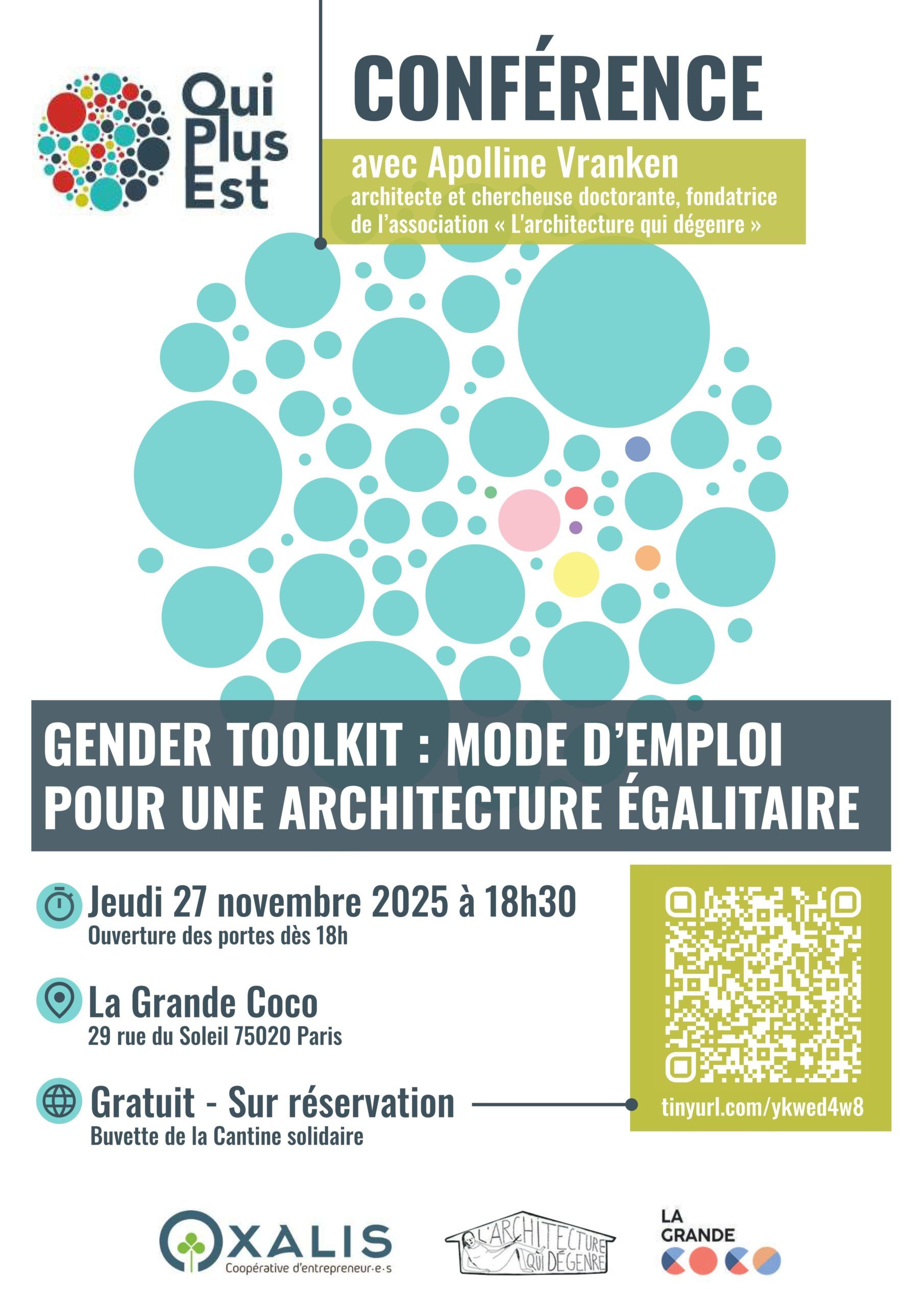 conférence 27 novembre architecture égalitaire